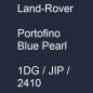 Preview: Land-Rover, Portofino Blue Pearl, 1DG / JIP / 2410.
